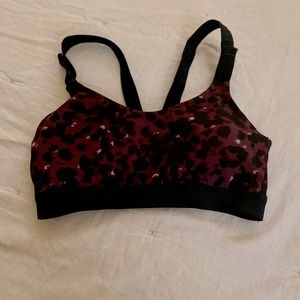 All In Motion leopard/cheetah Sports bra size Sm